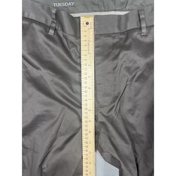 Bonobos Tuesday Chino Pants Men's 34/34 Black Slash Pockets Mid-Rise Classic - Picture 6 of 8